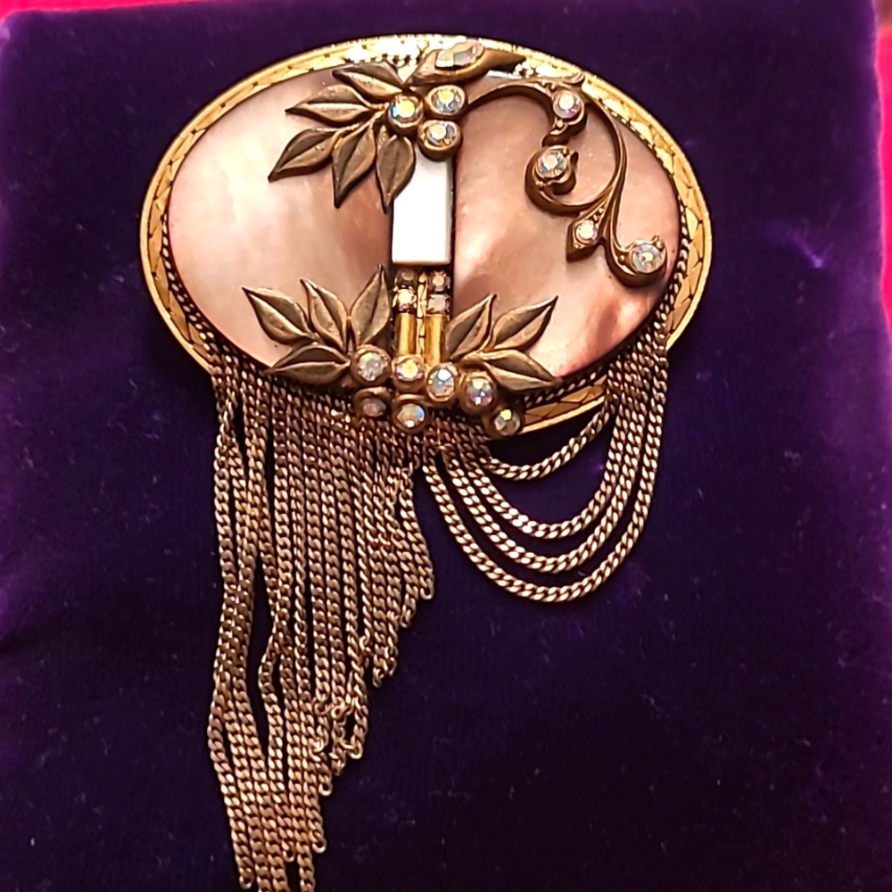 Vintage Marena Handmade Brooch